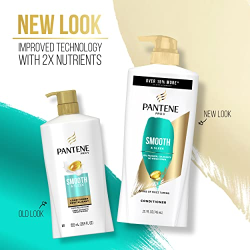 Foto 7 pulgar | Acondicionador Pantene Pro-v Smooth & Sleek, Paquete Doble - Venta Internacional.