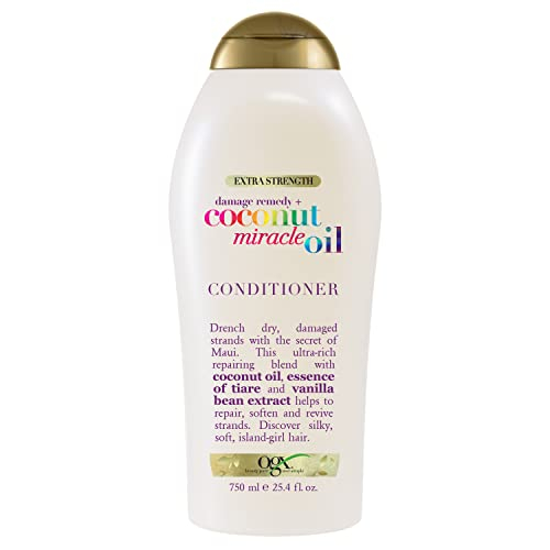 Foto 5 pulgar | Acondicionador Ogx Extra Strength Damage Remedy Coconut 750 Ml - Venta Internacional.