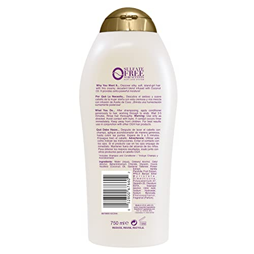 Foto 5 | Acondicionador Ogx Extra Strength Damage Remedy Coconut 750 Ml - Venta Internacional.