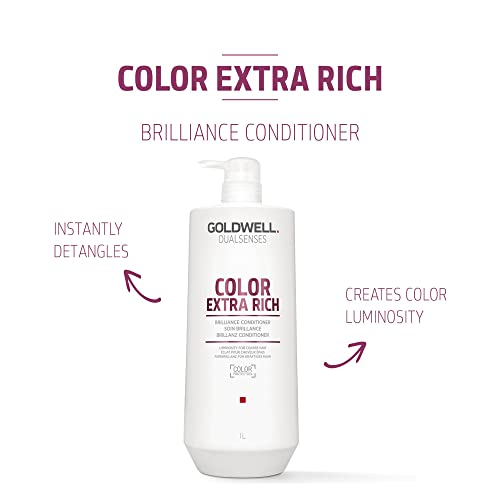 Foto 3 pulgar | Acondicionador Goldwell Extra Rich Brilliance 1l - Venta Internacional.