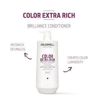 Foto 2 | Acondicionador Goldwell Extra Rich Brilliance 1l - Venta Internacional.