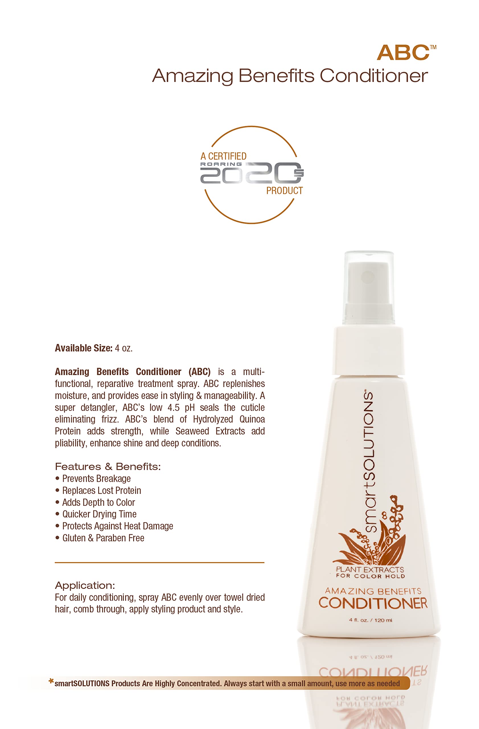 Foto 6 pulgar | Acondicionador Smart Solutions Amazing Benefits 120 Ml - Venta Internacional.