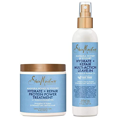 Foto 2 pulgar | Kit Combinado Sheamoisture, Miel De Manuka Y Yogur Hydrate + Repair - Venta Internacional.