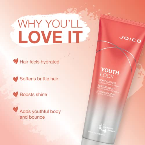 Foto 3 pulgar | Acondicionador Joico Youthlock Collagen Youth Hair 1000 Ml - Venta Internacional.