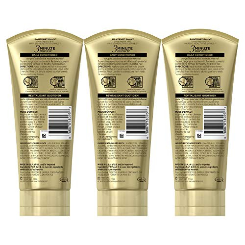 Foto 3 pulgar | Acondicionador Pantene Pro-v Daily Moisture Renewal 180 Ml (x3) - Venta Internacional.