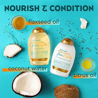 Foto 6 | Acondicionador Ogx Lightweight Coconut Fine Curls 385 Ml - Venta Internacional.
