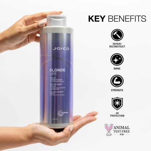 Foto 3 | Acondicionador Joico Blonde Life Violet 1l - Venta Internacional.