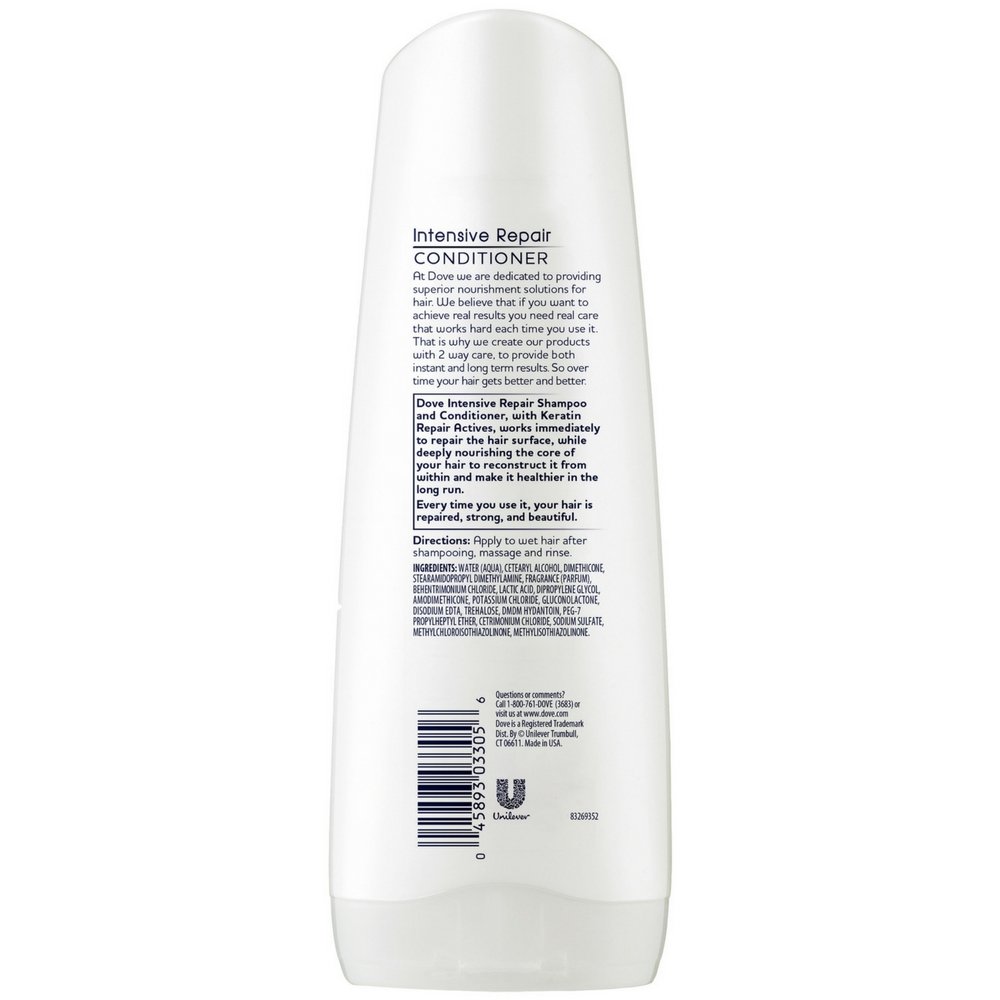Foto 4 pulgar | Acondicionador Dove Intensive Repair Damage Therapy, 355 Ml, Paquete De 2 - Venta Internacional.