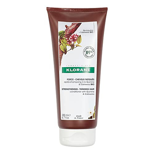 Acondicionador Klorane Quinine & Edelweiss para Fortalecer El Cabello 200 ml - Venta Internacional