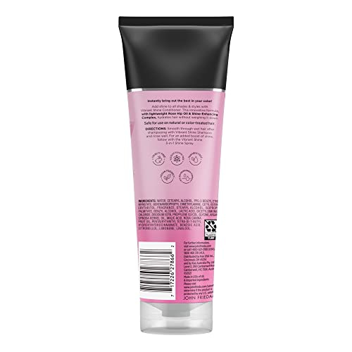 Foto 8 pulgar | Acondicionador John Frieda Vibrant Shine 250 Ml Con Aceite De Rosa Mosqueta - Venta Internacional.