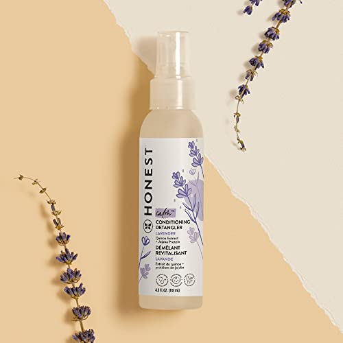 Foto 4 pulgar | Acondicionador En Aerosol Fortificante Detangler + Honest Lavender - Venta Internacional.