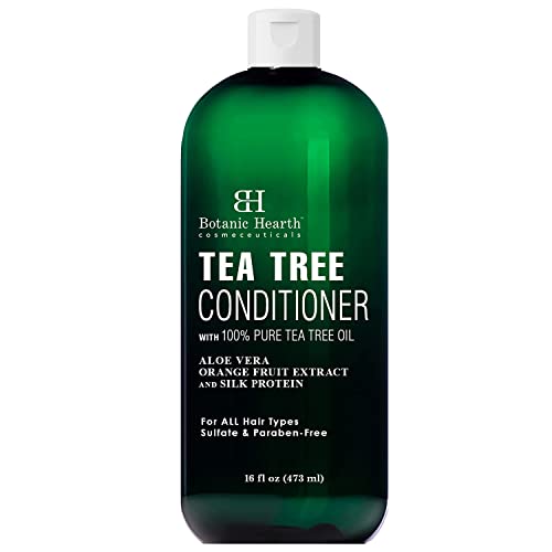 Acondicionador Botanic Hearth, Aceite De Árbol De Té, 300 Ml, Para Todo Tipo De Cabello - Venta Internacional.