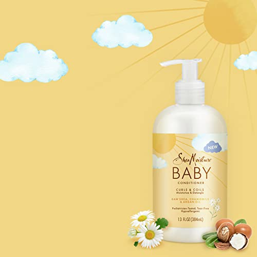 Foto 7 | Acondicionador Sheamoisture Baby Shea Crudo, Manzanilla, Argán 390 - Venta Internacional.