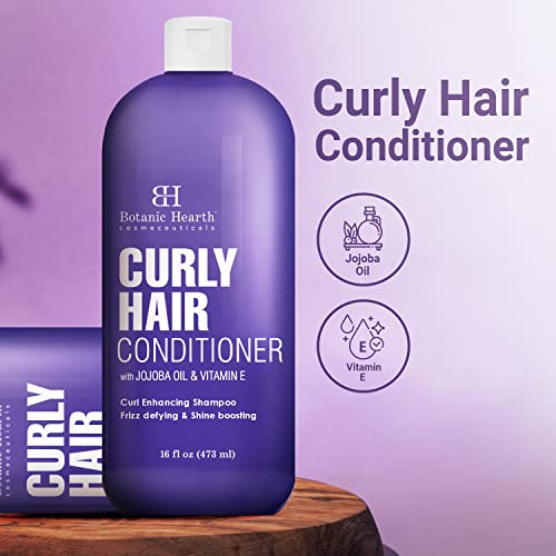 Foto 4 | Acondicionador Botanic Hearth Para Cabello Rizado, Hidratación Profunda - Venta Internacional.