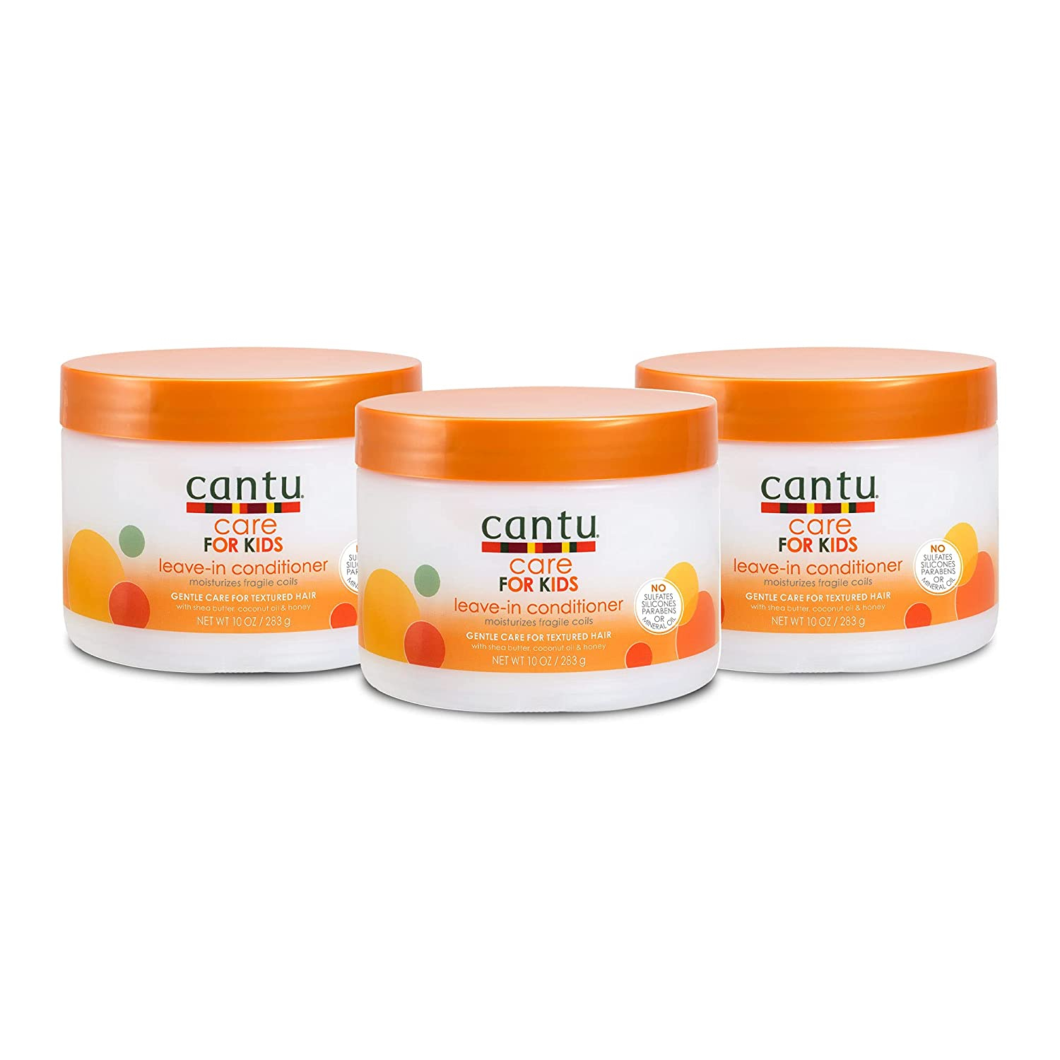 Acondicionador Sin Enjuague Cantu Kids Care, 100% Manteca De Karité, 237 Ml - Venta Internacional.