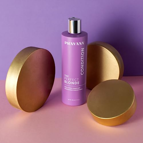 Foto 7 pulgar | Acondicionador Tonificante Pravana The Perfect Blonde Purple - Venta Internacional.