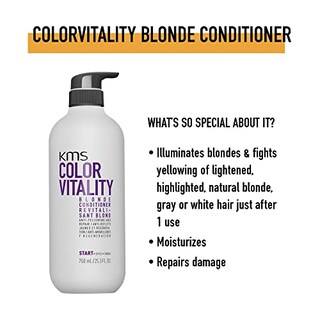 Foto 3 | Acondicionador Kms Colorvitality Blonde Illuminating Purple 750 - Venta Internacional.
