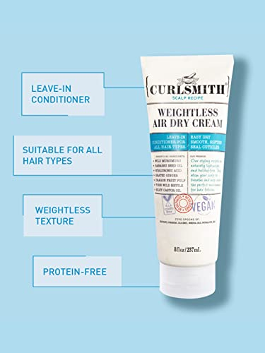 Foto 6 pulgar | Acondicionador Sin Enjuague Curlsmith Air Dry Cream Vegano 250 Ml - Venta Internacional.