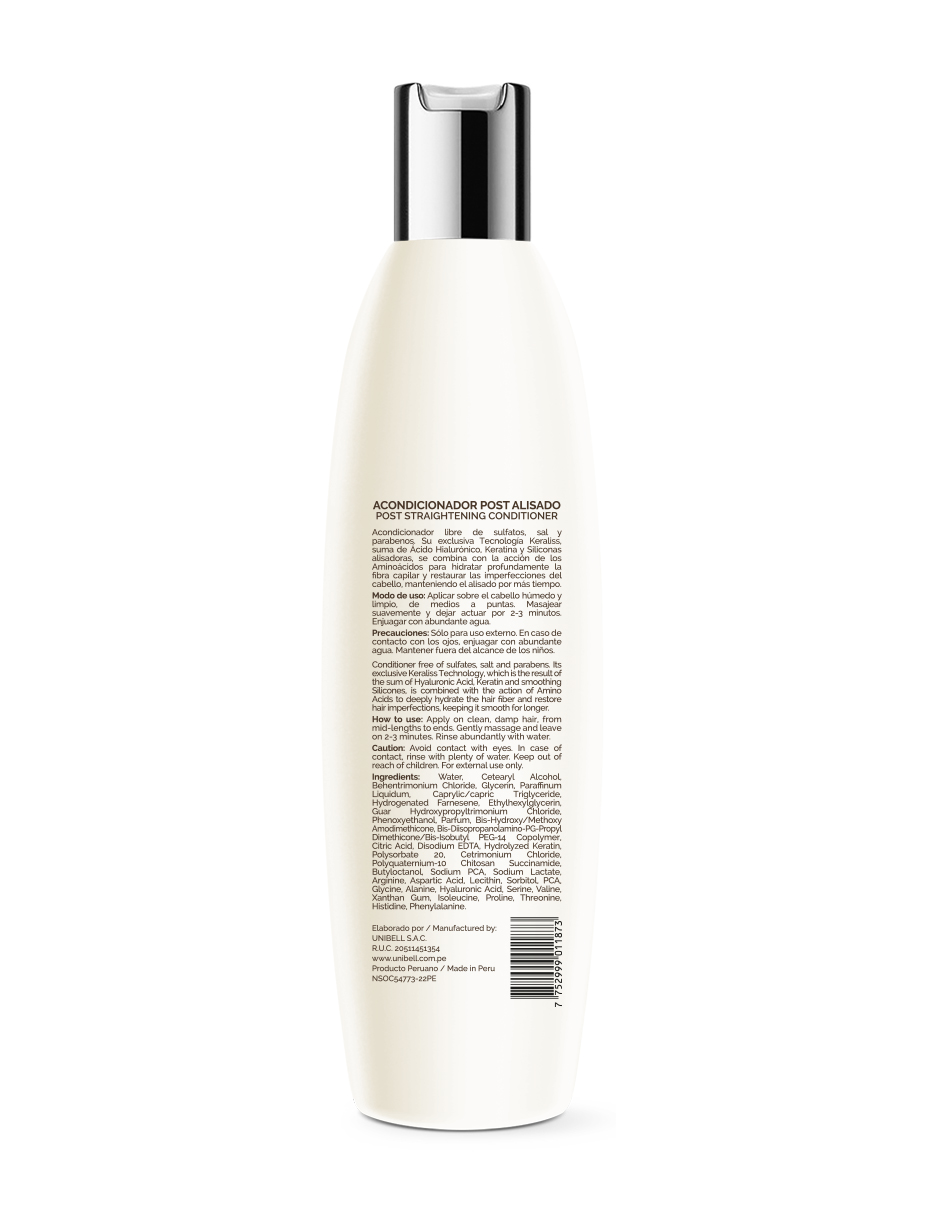 Foto 3 pulgar | Acondicionador Kareol Post Alisado Brazilian Keratin 300 Ml