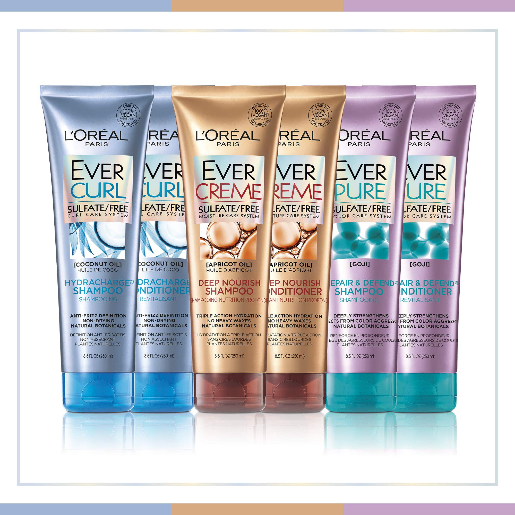 Foto 7 pulgar | Acondicionador L'oreal Paris Everpure Repair & Defend 250 ml - Venta Internacional