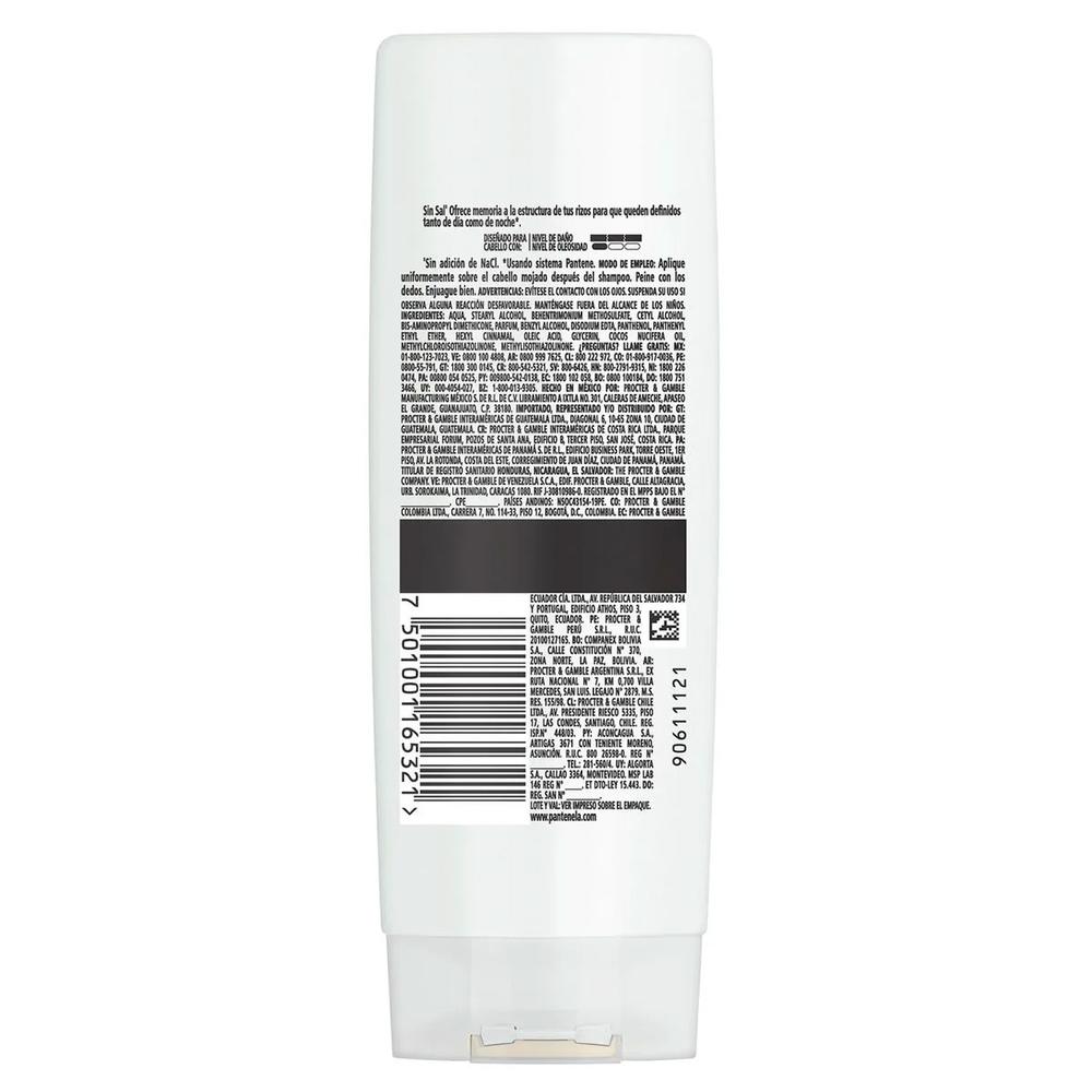 Foto 4 pulgar | Acondicionador Pantene Rizos Definidos 400 ml