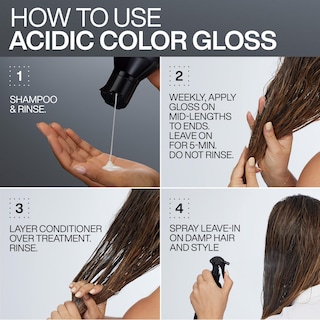 Foto 4 | Acondicionador Redken Acidic Color Gloss Para Cabello Teñido - Venta Internacional.
