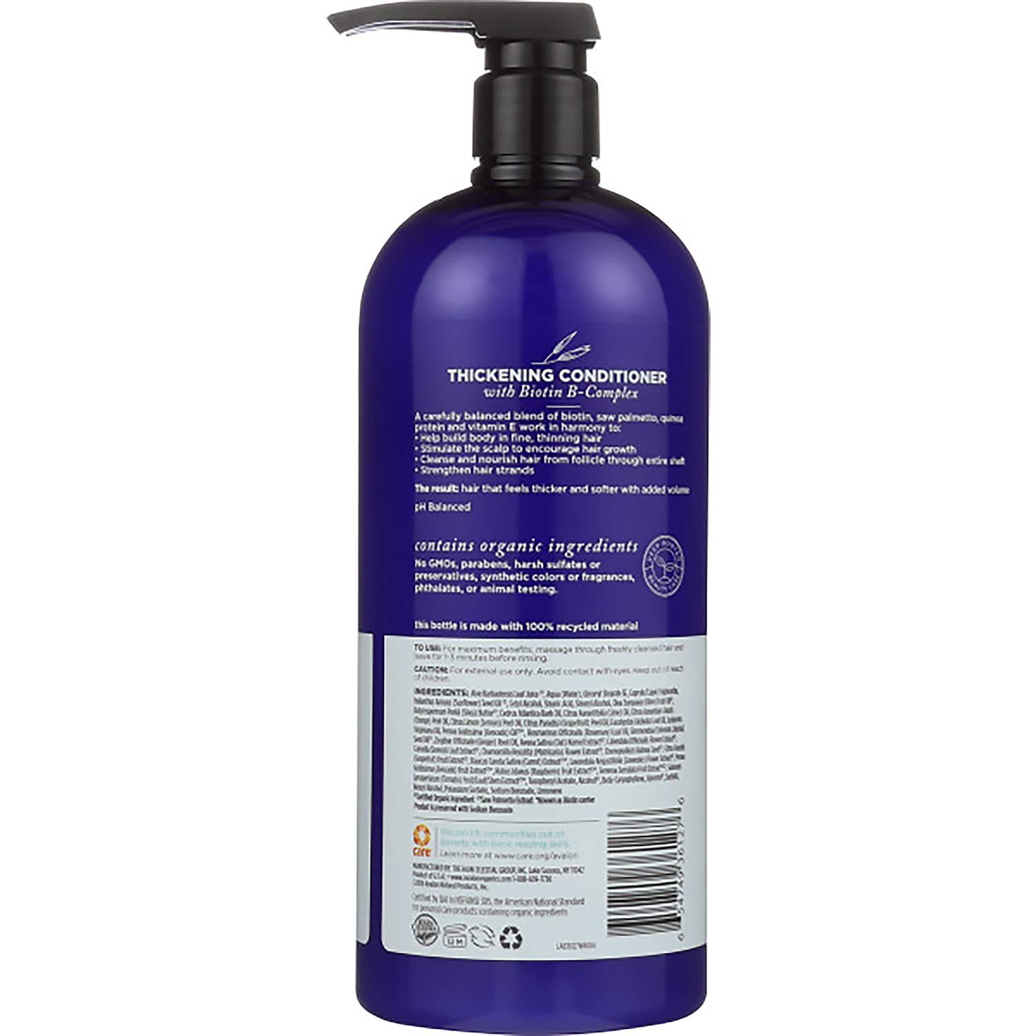 Foto 3 pulgar | Acondicionador Avalon Organics Therapy Espesante Biotina 960 Ml - Venta Internacional