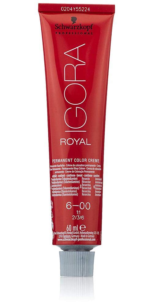 Foto 4 pulgar | Tinte Para El Cabello Schwarzkopf Royal Igora 6-00 60ml - Venta Internacional