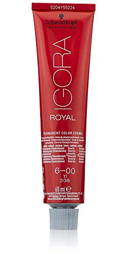 Foto 6 pulgar | Tinte Para El Cabello Schwarzkopf Royal Igora 6-00 60ml - Venta Internacional