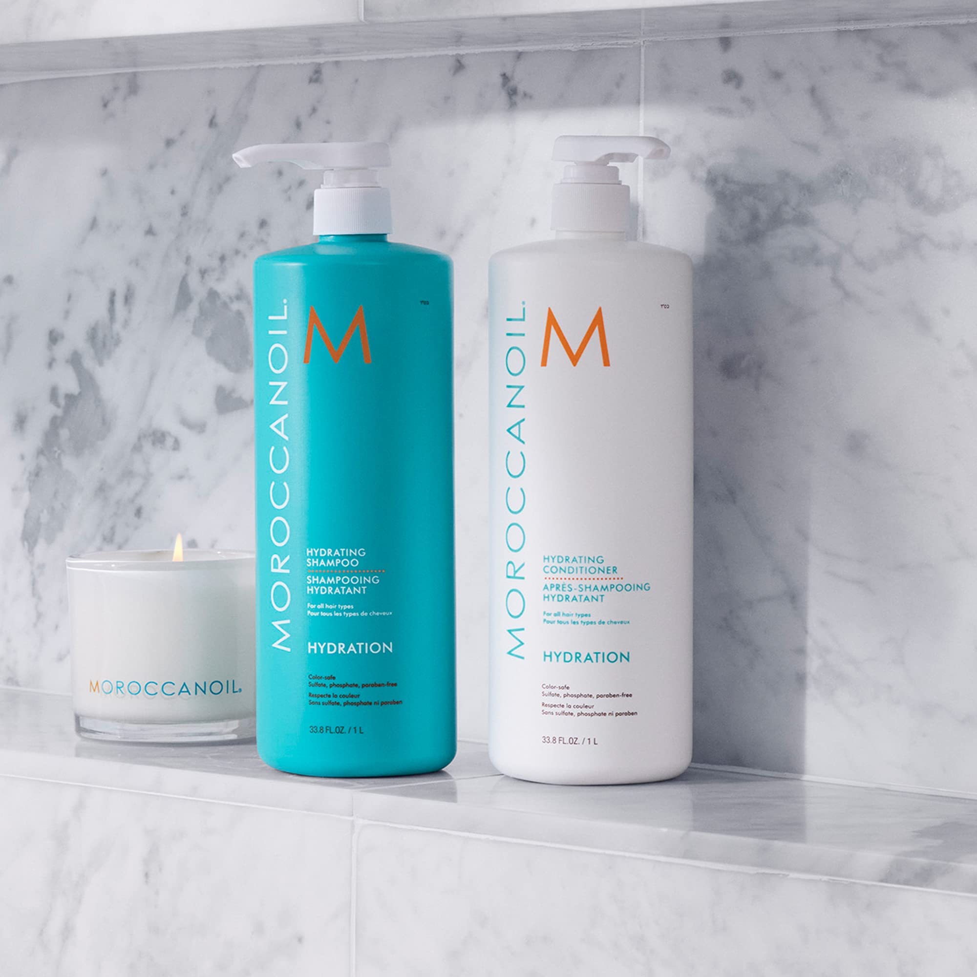 Foto 3 pulgar | Acondicionador Moroccanoil Hidratante para Cabello Normal a Seco 1 L - Venta Internacional