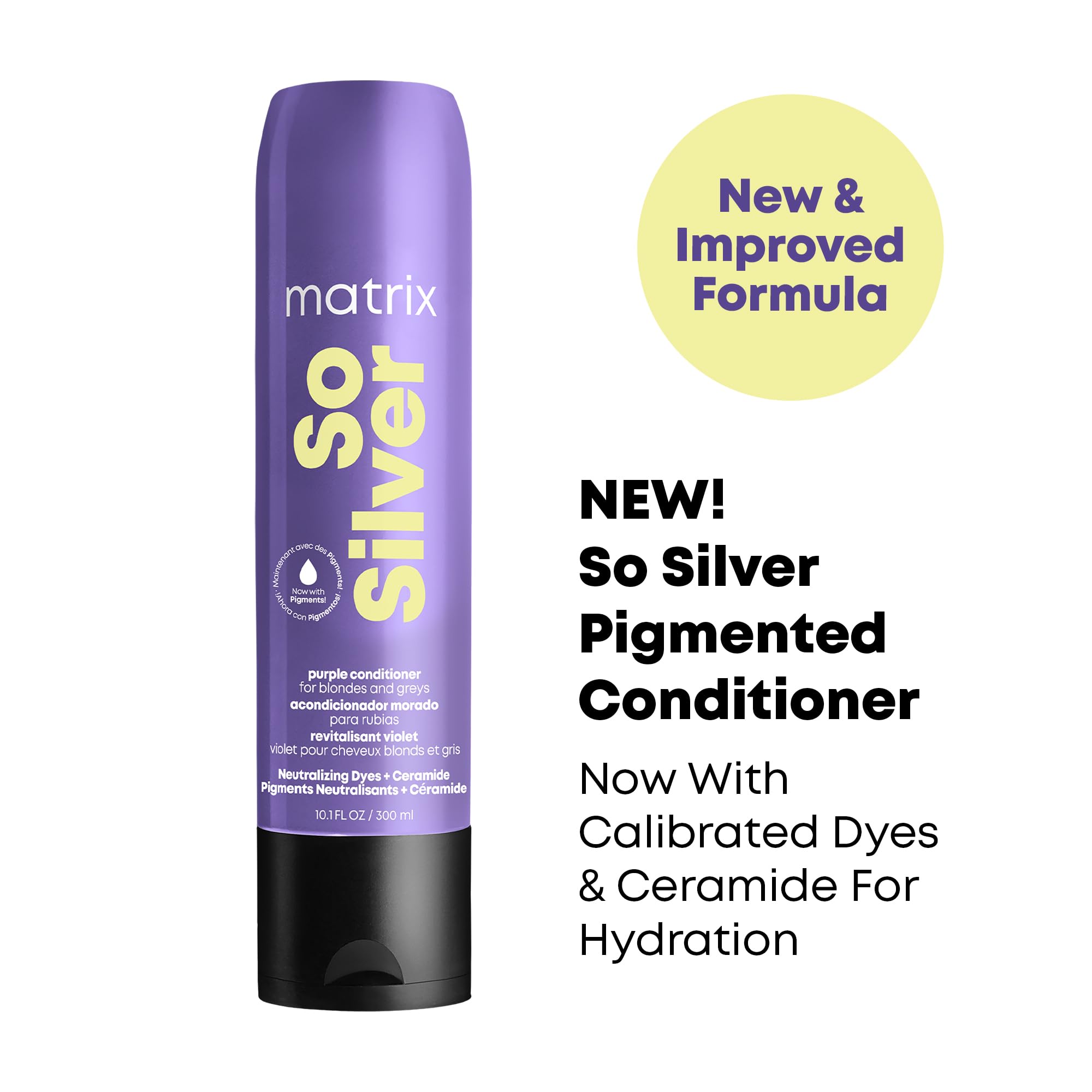 Foto 2 | Acondicionador Matrix So Silver Purple Para Rubias y Grises - Venta Internacional