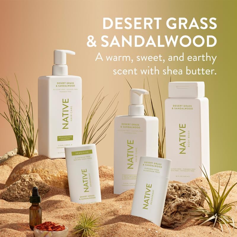 Foto 7 pulgar | Acondicionador Native Desert Grass & Sandalwood 490 Ml 2 Piezas- Venta Internacional.