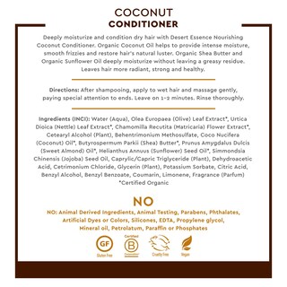 Foto 5 | Acondicionador Desert Essence Coco 240 Ml - Venta Internacional