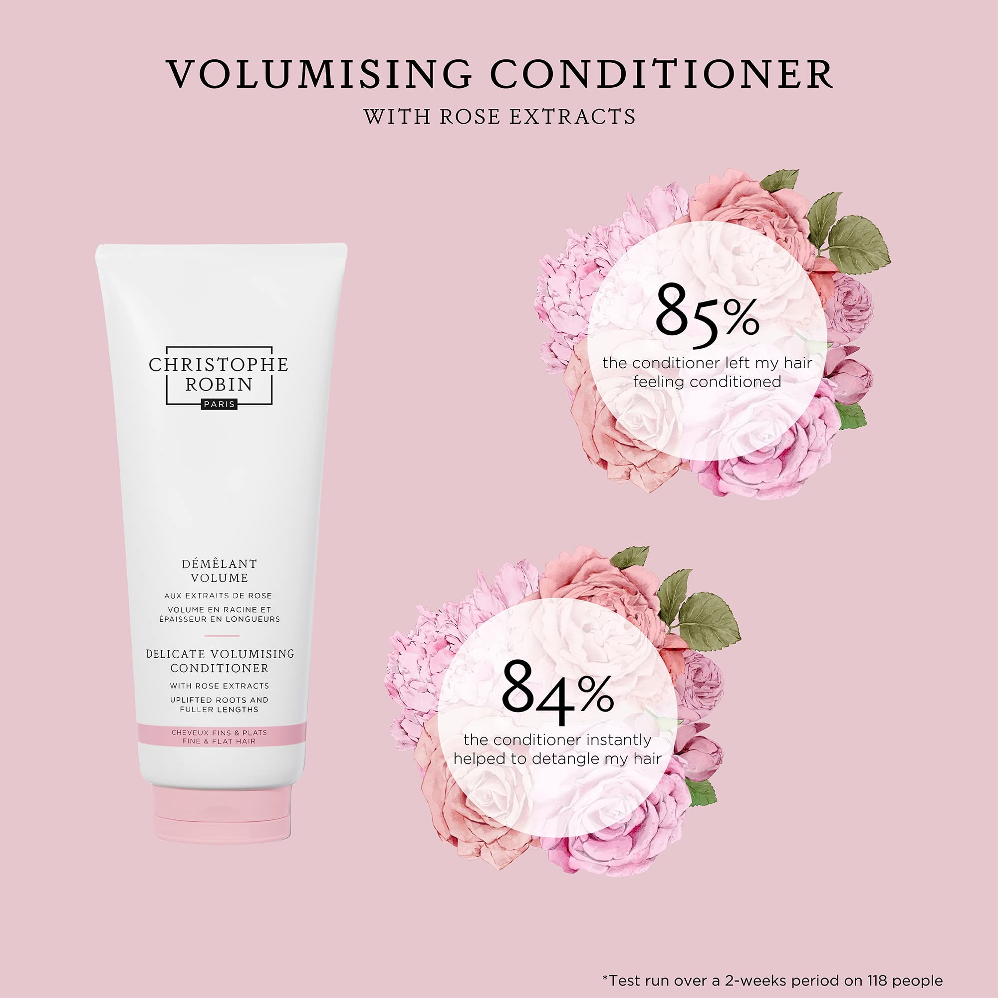 Foto 6 pulgar | Acondicionador Christophe Robin Delicate Voluminizing 200 Ml Rose - Venta Internacional