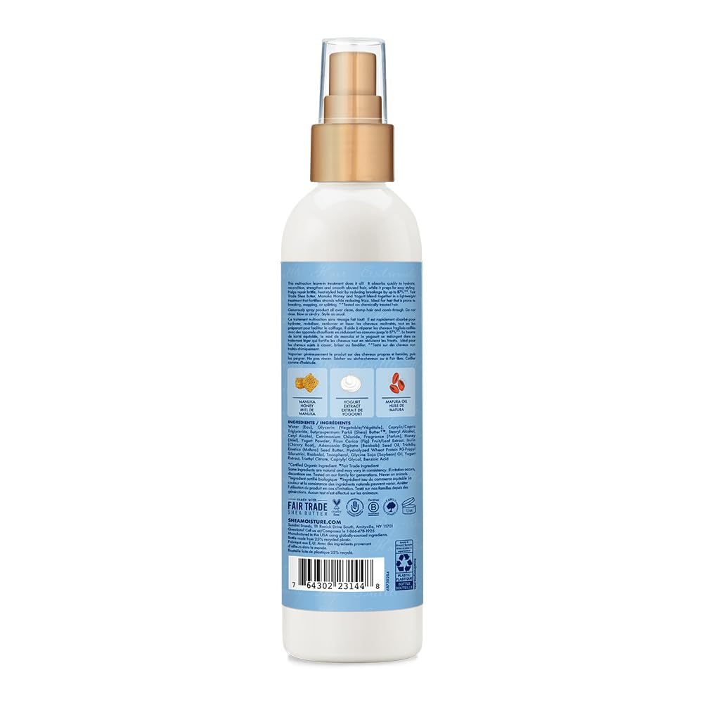 Foto 2 | Tratamiento sin Enjuague SheaMoisture 237 Ml - Venta Internacional