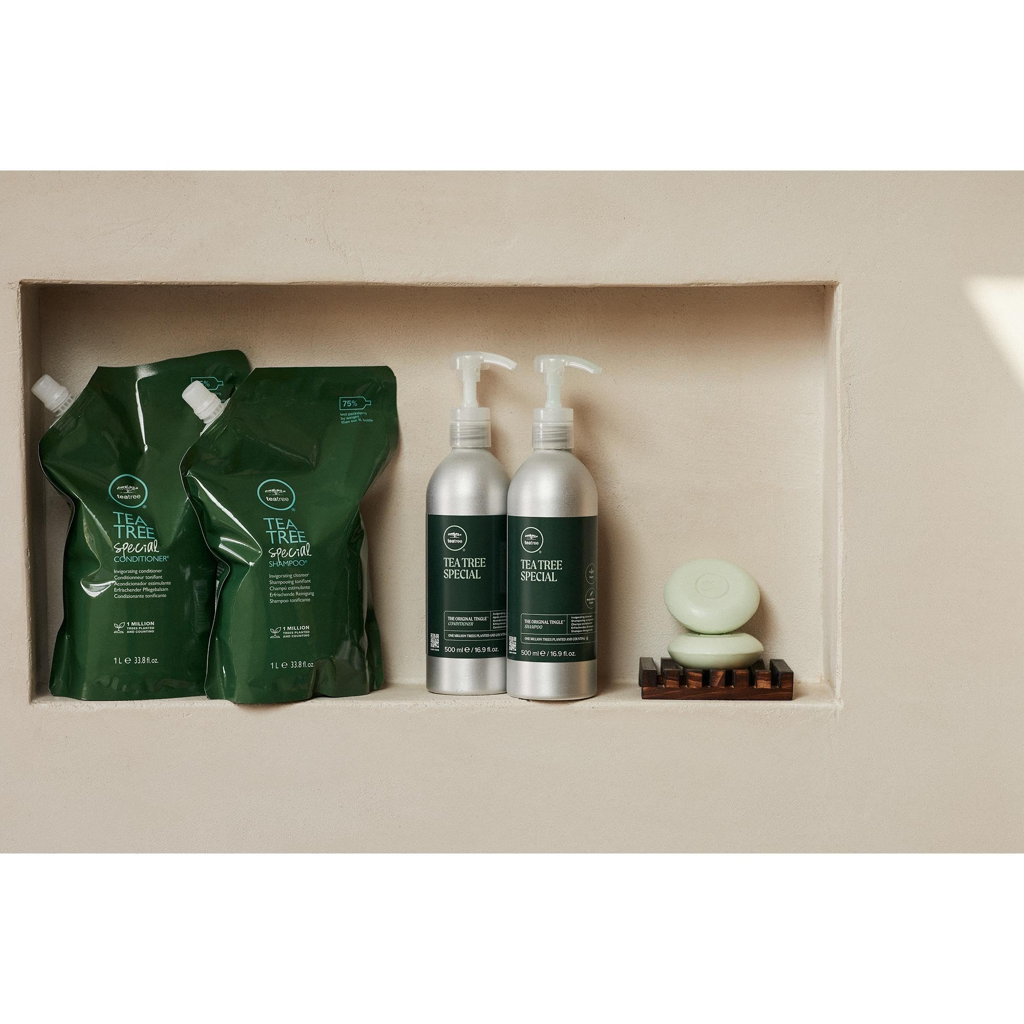 Foto 4 | Acondicionador Tea Tree Botella Especial de Aluminio 500 ml - Venta Internacional