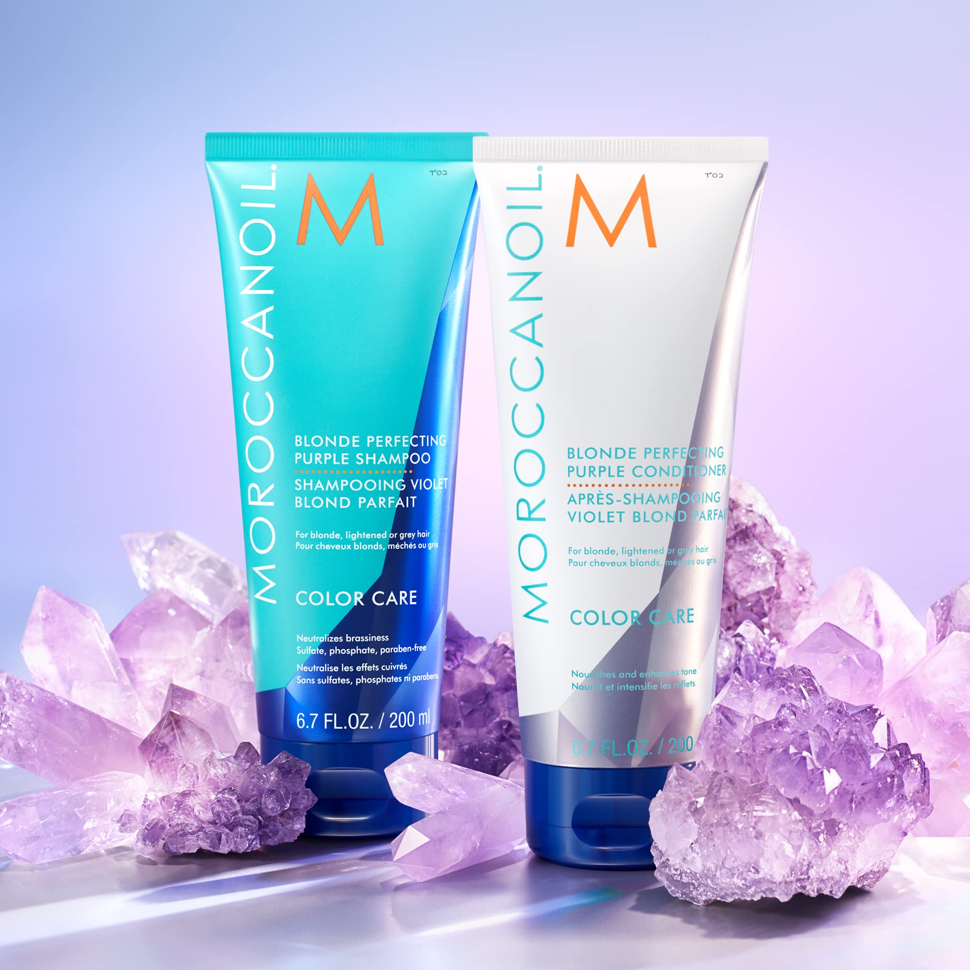 Foto 7 pulgar | Acondicionador Moroccanoil Blonde Perfecting Purple 200 Ml - Venta Internacional.