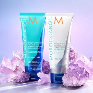 Foto 6 | Acondicionador Moroccanoil Blonde Perfecting Purple 200 Ml - Venta Internacional.