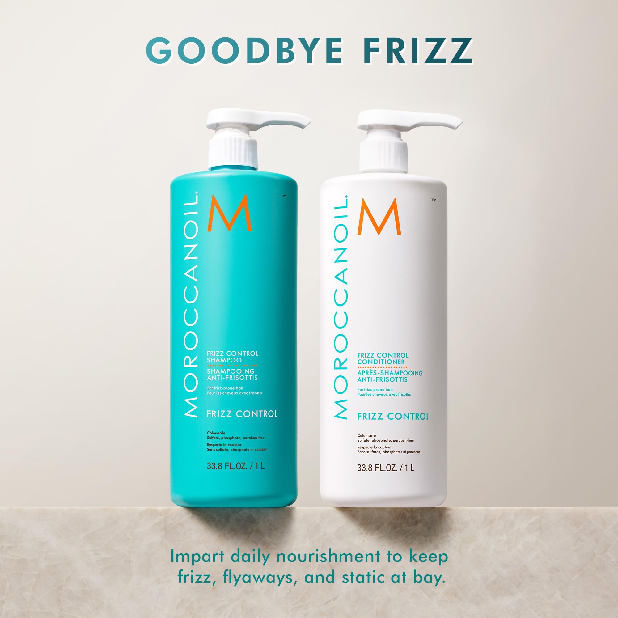 Foto 3 pulgar | Acondicionador Moroccanoil Frizz Control 1l - Venta Internacional