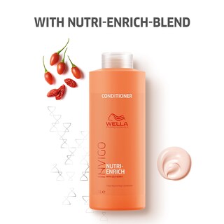 Foto 4 | Acondicionador Wella Professionals Invigo Nutri-enrich 1l - Venta Internacional