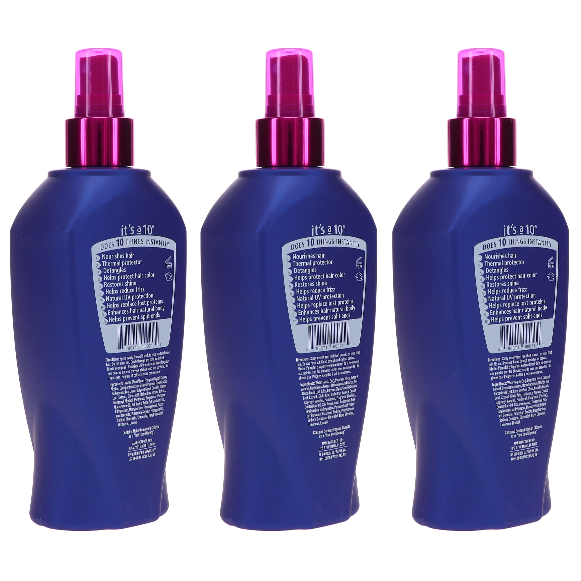 Foto 4 pulgar | Tratamiento Capilar It's A 10 Miracle Leave-in 300 Ml- Venta Internacional