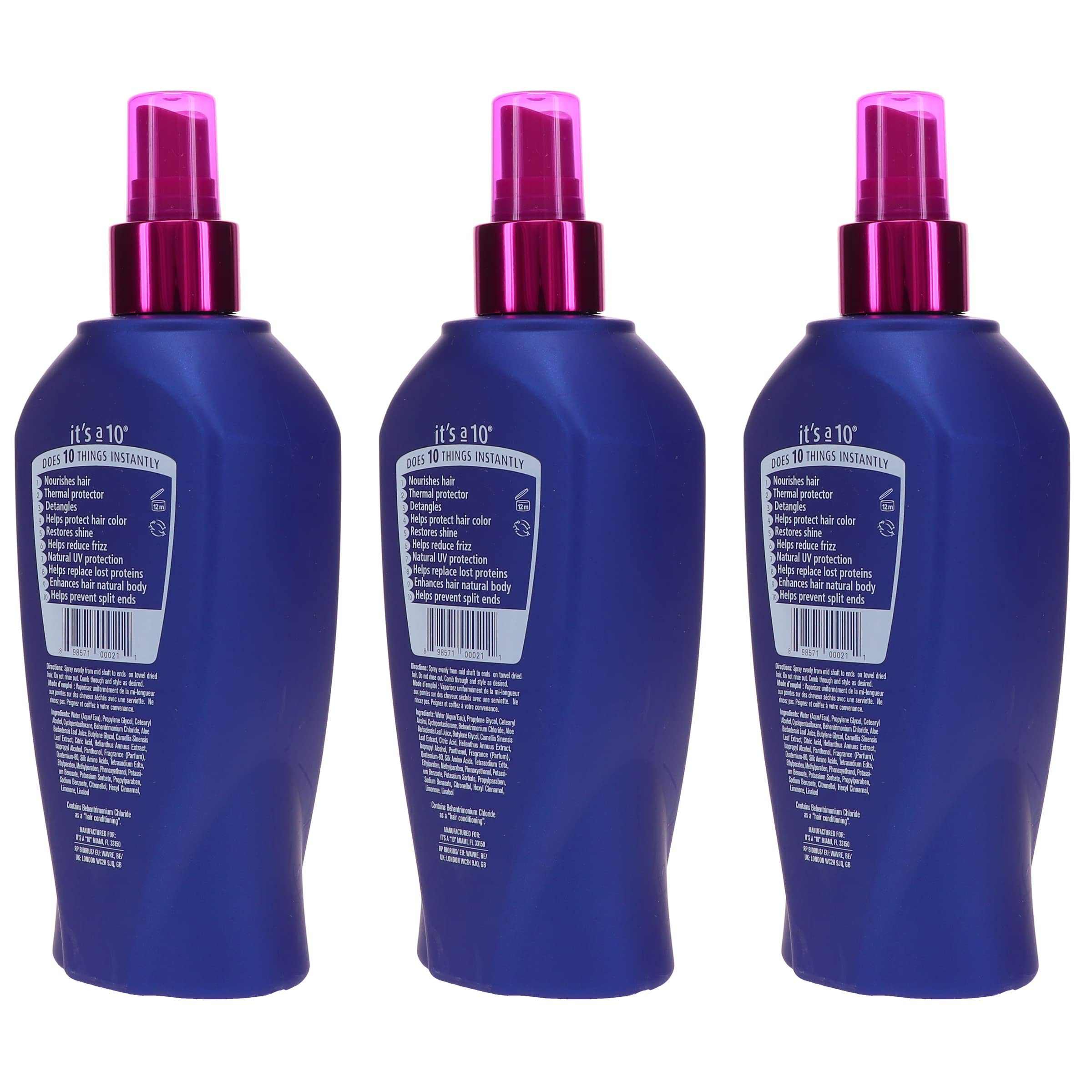 Foto 6 pulgar | Tratamiento Capilar It's A 10 Miracle Leave-in 300 Ml- Venta Internacional