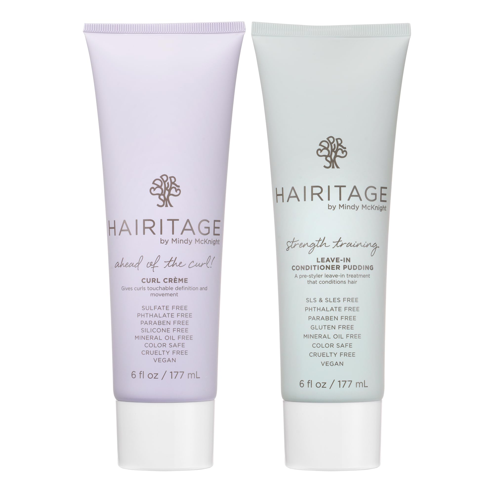 Foto 2 pulgar | Set De Crema Hidratante Para Rizos Y Acondicionador Sin Enjuague Hairitage - Venta Internacional.