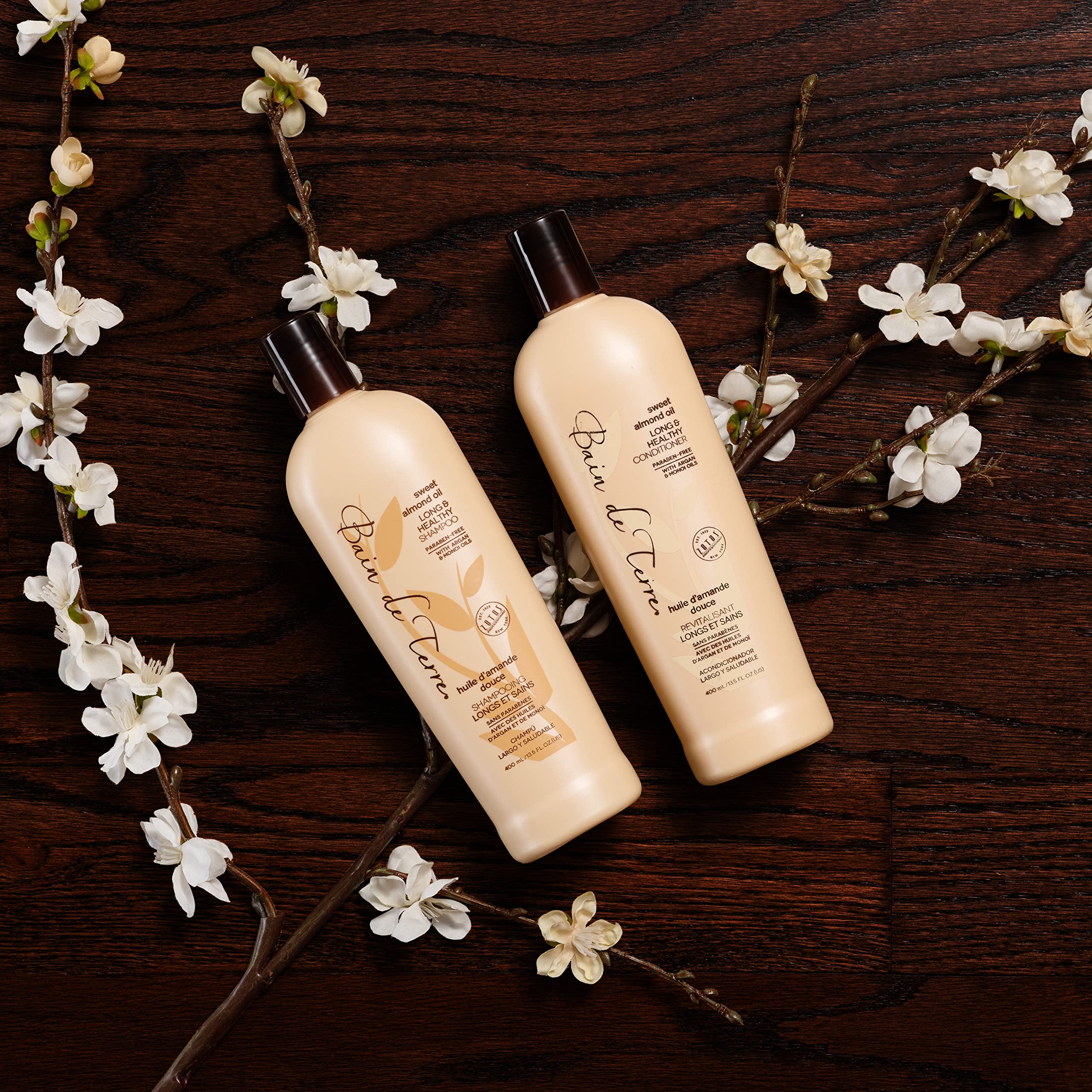 Foto 8 pulgar | Acondicionador Bain De Terre Long & Healthy Sweet Almond 400 Ml - Venta Internacional.