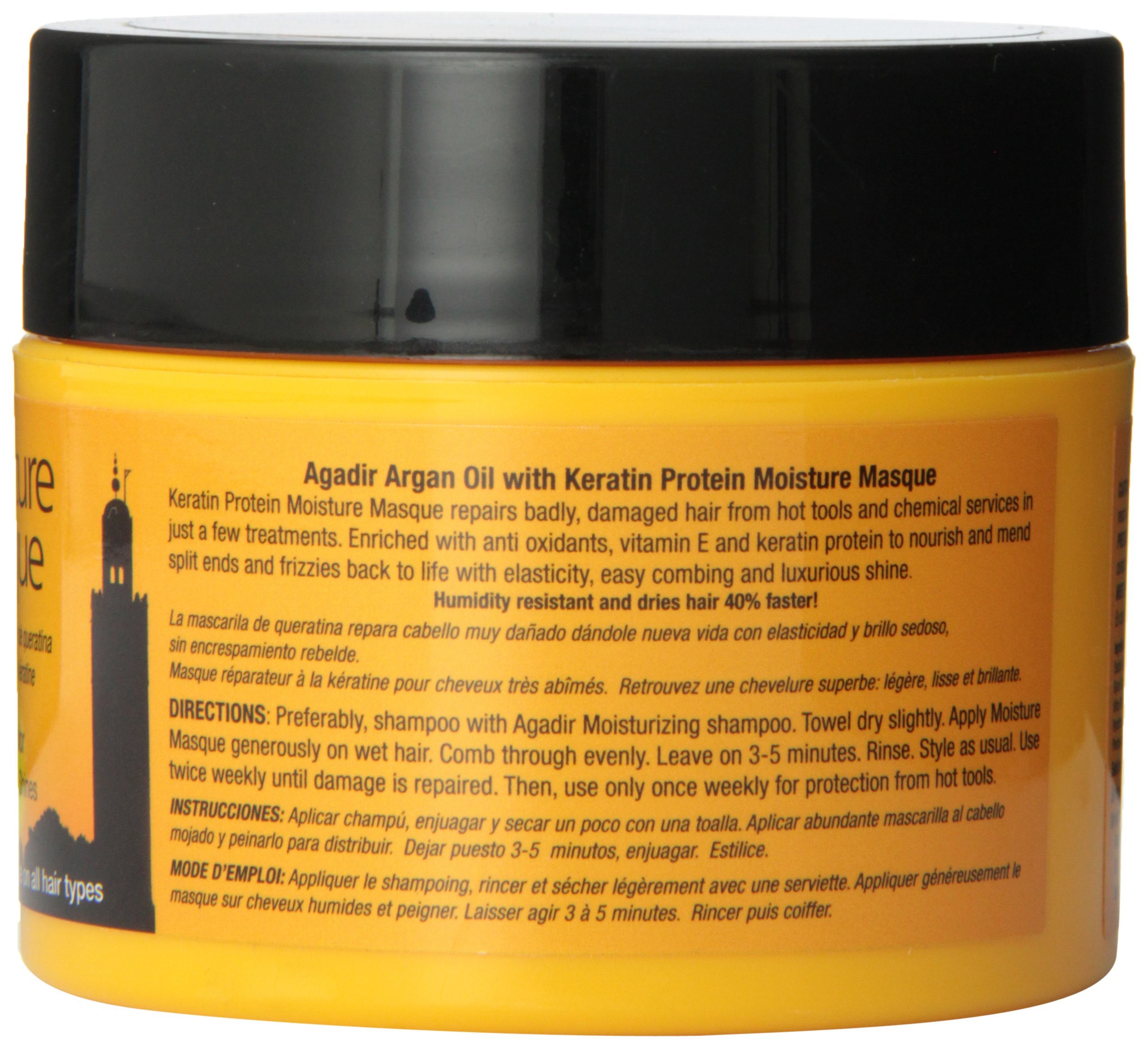 Foto 3 pulgar | Mascarilla Capilar Agadir Con Aceite De Argán Hidratante, 240 Ml, Unisex - Venta Internacional.