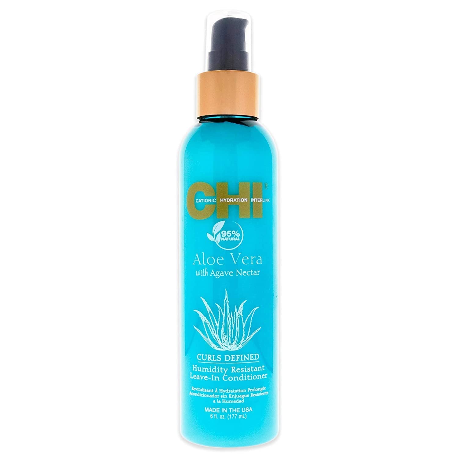 Acondicionador Chi Aloe Vera, Resistente A La Humedad, Sin Enjuague, 180 Ml - Venta Internacional.