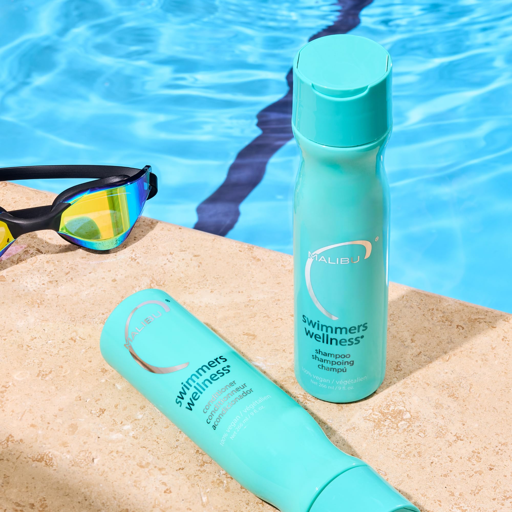 Foto 3 pulgar | Acondicionador Malibu C Swimmers Wellness Hidratante 265 Ml - Venta Internacional.
