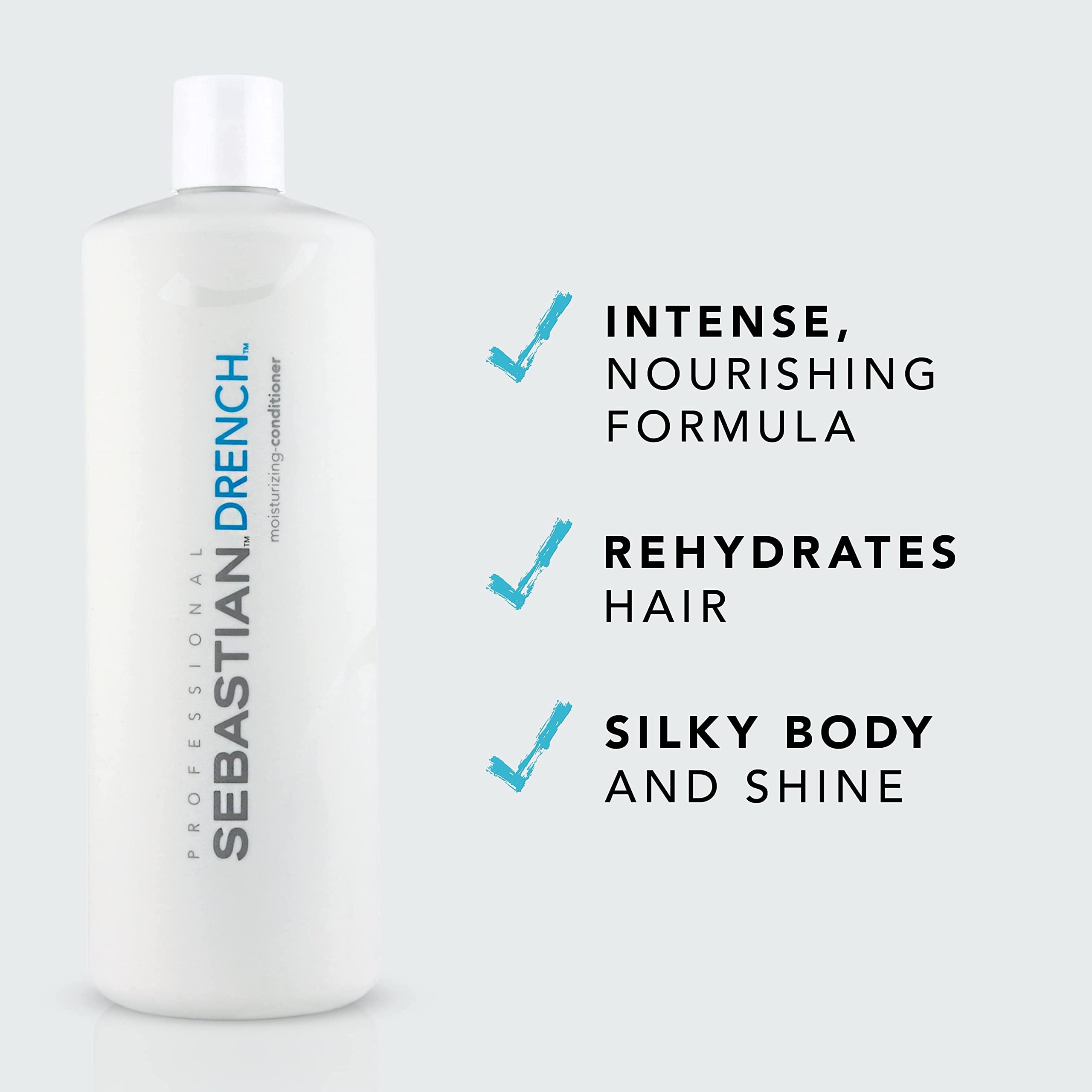Foto 4 pulgar | Acondicionador Sebastian Drench Deep Hidratante 1l Para Cabello Seco - Venta Internacional.