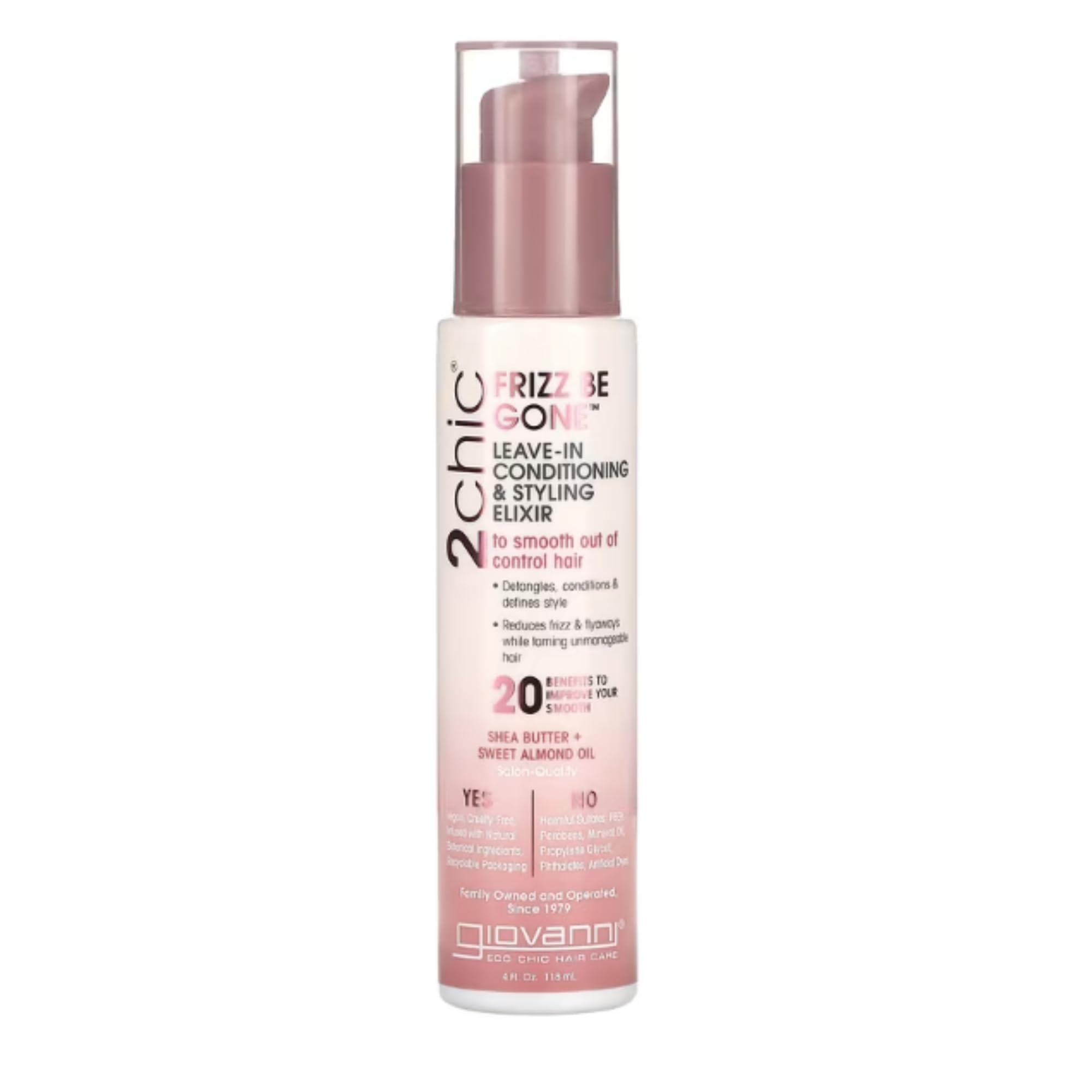 Foto 2 pulgar | Elixir Acondicionador Para Peinar Giovanni 2chic Anti-frizz 120 Ml - Venta Internacional.