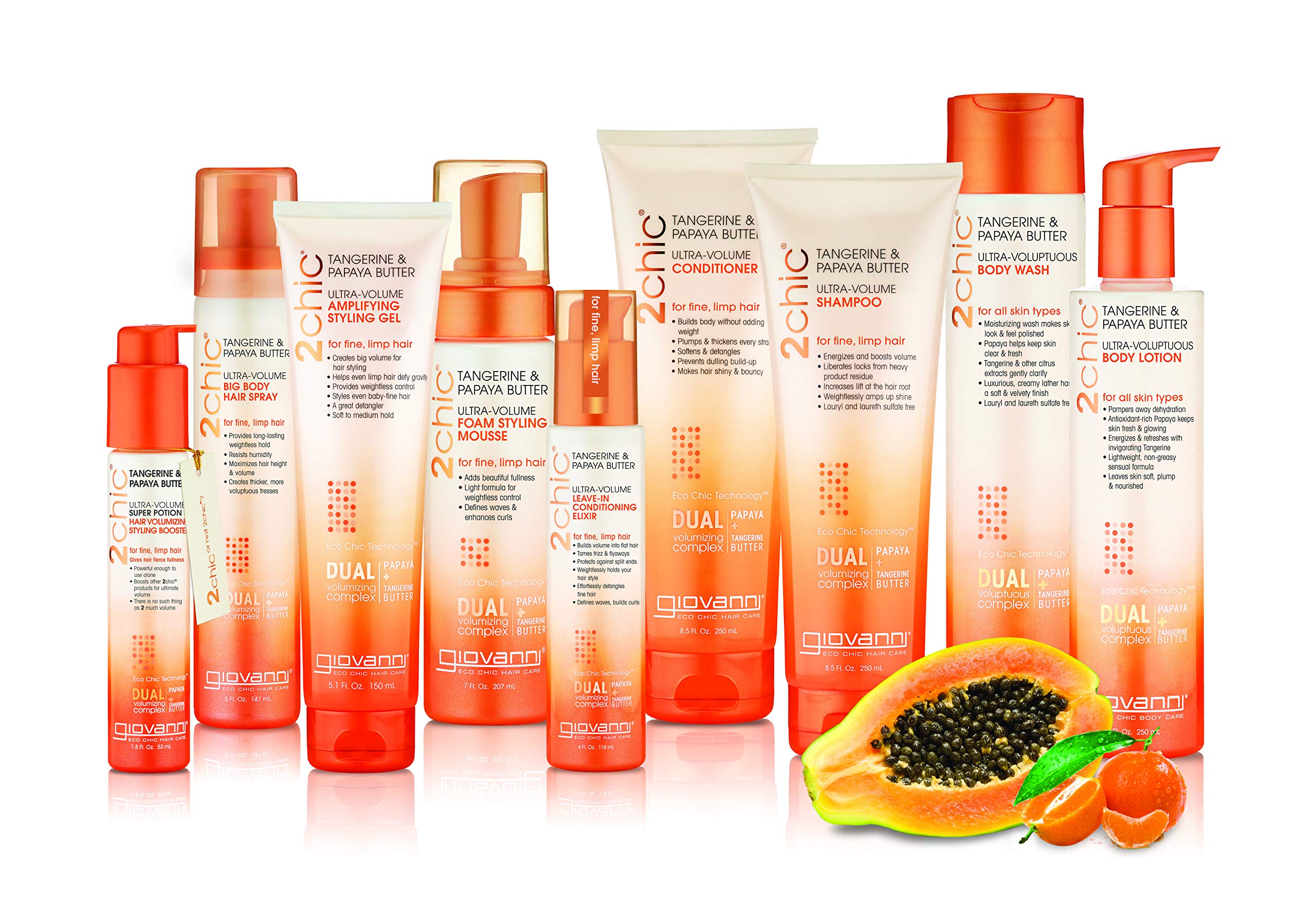 Foto 6 pulgar | Elixir Acondicionador Y De Peinado Sin Enjuague Giovanni 2chic Ultravolume 120 Ml - Venta Internacional.